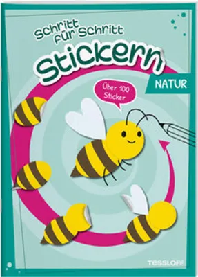 Image de Stickern Schritt für Schritt. Natur