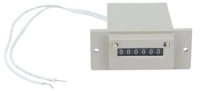Zdjęcie produktu dla Licznik elektromagnetyczny 0-999999 6-cyfrowy przemysłowy licznik impulsów do maszyn AC220V