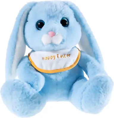 Produktbild von Heunec HASE Milchschnute blau mit Lätzchen Größe 25 cm
