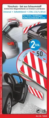 Produktbild von Hermann Schütz Türschutz-Set aus Schaumstoff selbstklebend 2er Set