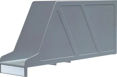 Produktbild von Stehsammler OrgaClass BxHxT 97x156x336mm grau Packung mit 20 Stück