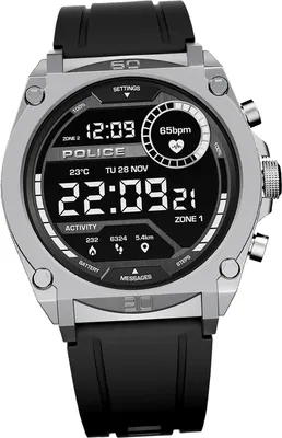 Produktbild von Police Herren Armbanduhr schwarz Multifunktion Police My.Avatar armband D2UPON0000101