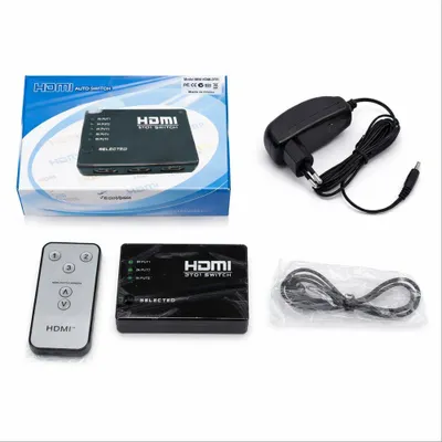 Produktbild von Conexion HDMI Mini Switch 3-fach mit Infrarotfernbedienung