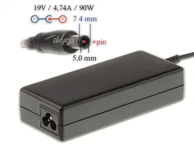 Produktbild von AKYGA Notebook-Netzteil AK-ND-04, 90 W, 19 V, 4,74 A