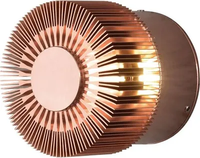 Produktbild von Konstsmide Treiber: LSVC3BUNI, Output: 4-5VDC, 700mA, 3W Monza Effekt Small massives Aluminium, kupferfarben anodisiert 7900-900