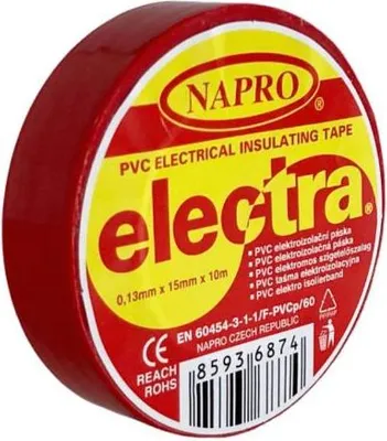 Produktbild von PVC Isolierband IZOVIAL, 10 m x 15 mm, rot