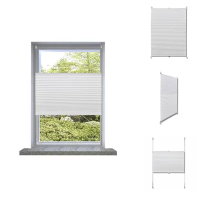 Obrázok produktu pre vidaXL Plisované žalúzie 60×200 cm biele - Žalúzie a rolety
