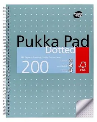 Produktbild von Spiralnotizbuch "Metallic Jotta", A4+, gepunktet, 100 Blatt, PUKKA PAD JM018DOT
