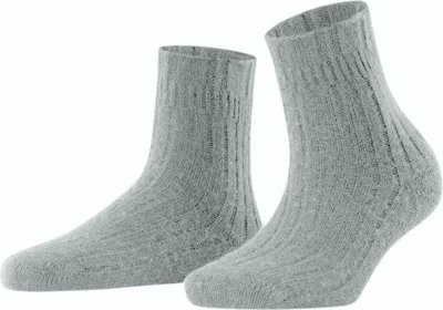 Zdjęcie produktu dla Skarpety FALKE Bedsock Rib dla kobiet, kolor srebrny, rozmiar 35-38