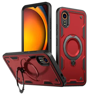 Produktbild von Samsung Galaxy Xcover 7 Hülle - Coverup Armor Back Cover met MagSafe Compatible Kickstand - Rot