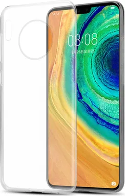 Produktbild von Cadorabo Hülle für Huawei MATE 30 Schutz Hülle in Transparent Schutzhülle TPU Silikon Cover Etui Case