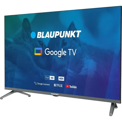 Produktbild von Blaupunkt LED-Fernseher 32" 32FBG5000S Full HD Smart Google TV DVB-T2/S2 WLAN Schwarz
