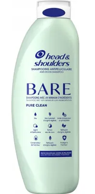 Produktbild von Head & Shoulders Anti-Schuppen Shampoo BARE 300ml Pure Clean mit Pirocton Olamin