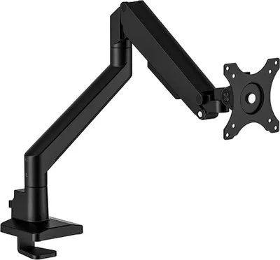 Produktbild von Neomounts DS70-250BL1 Monitorarm 17-35" - Gasfeder - Topfix - 180°-Stopp, Klemme/Durchführung, 9 kg, 43,2 cm (17"), 88,9 cm (35"), 100 x 100 mm, Schwarz