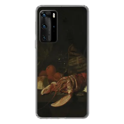 Produktbild von MuchoWow® Handyhülle Schutzhülle Hülle für Huawei P40 Pro Stilleben - Gemälde von Jan Davidsz. de Heem Silikon Softcase Handy Hülle - Schutz