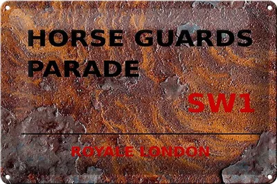 Produktbild von Blechschild London 30x20cm Royale Horse Guards Parade SW1