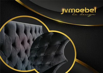 Produktbild von Luxus Bett Samt Betten 180x200 Klassisch Schlafzimmer Samt Möbel Chesterfield