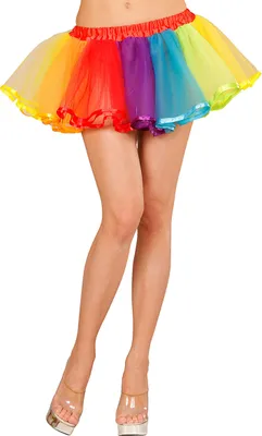 Produktbild von WIDMANN Kostüm Regenbogen Tütü 8003558211098