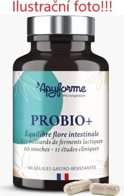 Image de Complément alimentaire Apyfarme Micronutrition Probio +, 60 gélules