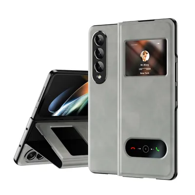 Immagine prodotto di Samsung Galaxy Z Fold4 5G Finestra vista Flip Cover  Casi di telefono cellulare