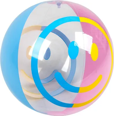 Produktbild von SUN CLUB Aufblasbarer Ball mit Lächeln 50 cm