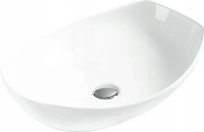 Produktbild von Mexen Gianna Aufsatzwaschbecken 50 x 39 cm, Weiß - 21915600