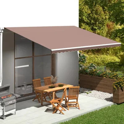 Zdjęcie produktu dla Poszycie markizy Living Store brązowe 5x3,5 m