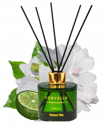 Produktbild von Sorvella Duftstäbchen Diffusor Grüner Tee Bergamotte Langanhaltend