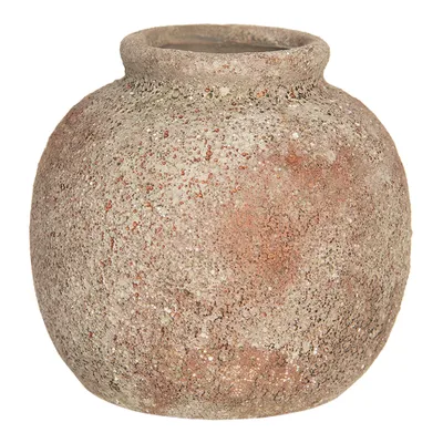 Produktbild von Clayre & Eef Vase 8 cm Braun Keramik Rund