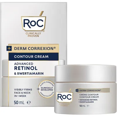 Immagine prodotto di RoC Derm Correxion Contour Cream 50 ml - Crema Rassodante Viso e Collo