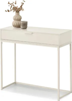 Produktbild von NIRAI Konsolentisch mit Schublade – Creme