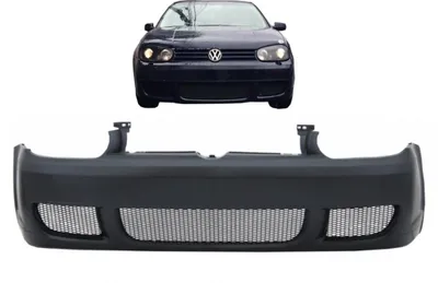 Produktbild von Frontstoßstange & Untere Gitter für VW Golf IV 4 MK4 1997-2004 R32 Look.