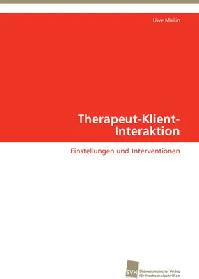 Produktbild von Therapeut-Klient-Interaktion