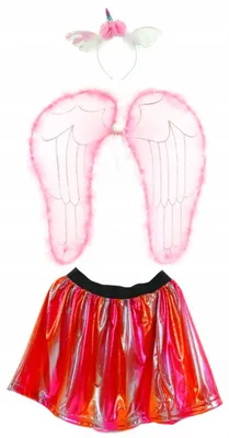 Produktbild von Midex Regenbogen Einhorn Kostüm für Mädchen Pink Karneval