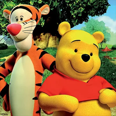Image de Hello Tigger & Winnie l'Ourson - Puzzle de 3 x 49 pièces