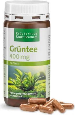 Produktbild von Sanct Bernhard Grüntee-Kapseln - 120 Kapseln