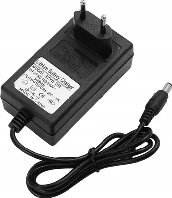 Obrázok produktu pre OMNA | Napájací zdroj / nabíjačka 25,2 V 1,0 A - DC 5,5/2,1 mm - Bezpečná prevádzka - Ideálne pre LED a elektroniku