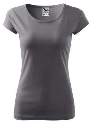Image de Malfini - T-shirt « Pure » pour femmes, ajusté PP10464 (L) (gris)