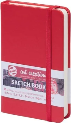 Produktbild von Talens Art Creation 9314201M Skizzenbuch 80 9 x 14 cm 140 g Red