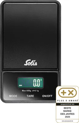 Produktbild von Solis Kaffeewaage, Digital, max. 650 Gramm, verschiedene Maßeinheiten