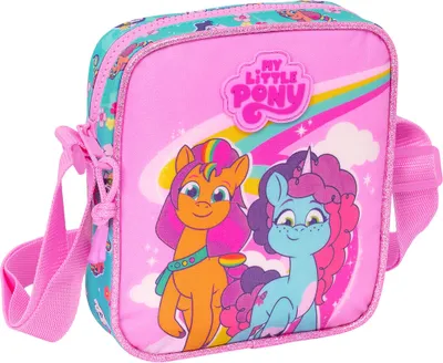 Obrázek produktu pro Taška přes rameno My Little Pony Magic Pink tyrkysová 16 x 18 x 4 cm