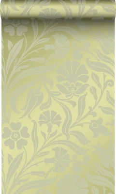 Obrázek produktu pro Origin Wallcoverings tapeta květy zelená 53 cm x 10,05 m