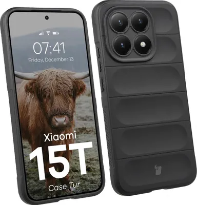 Produktbild von Robuste Handyhülle für Xiaomi 15T, Bizon Case Tur, Schwarz