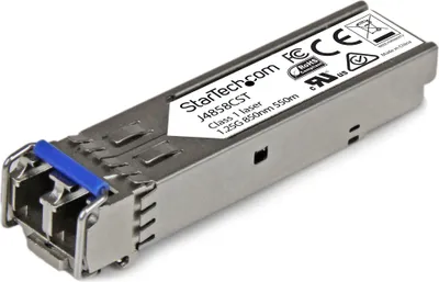 Produktbild von StarTech.com SFP Transceiver 1000BASE-SX, LC Multimode, 550 m, HP J4858C kompatibel