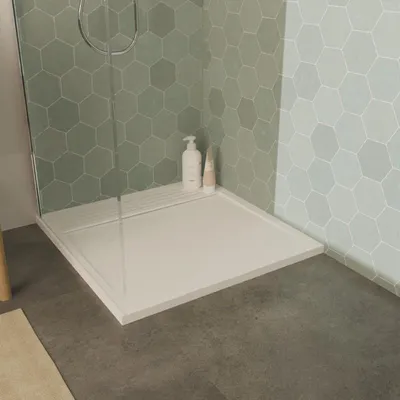 Image de Receveur de douche JOSEPH en béton extra-plat