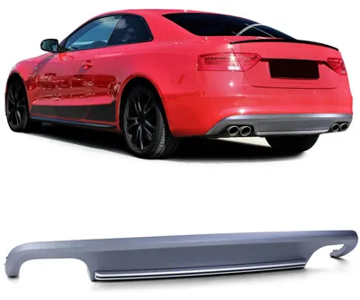 Zdjęcie produktu dla Dyfuzor zderzak do Audi A5 8T coupé 2011–2017 bez S-Line