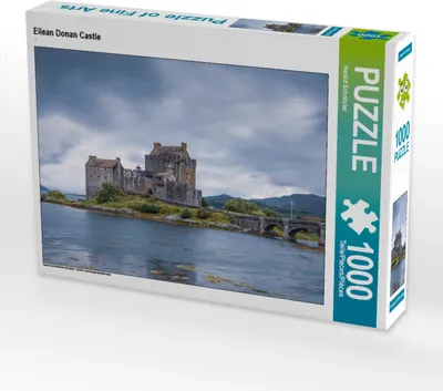 Produktbild von CALVENDO Puzzle Eilean Donan Castle | 1000 Teile Lege-Größe 64x48cm Foto-Puzzle für glückliche Stunden