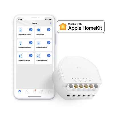 Obrázok produktu pre Inteligentný nástenný prepínač Wi-Fi Meross