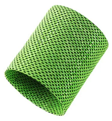 Produktbild von Atmungsaktives Sport-Armband aus schweißabsorbierender Eisseide, ideal für Sommersport und Kälteschutz, für Damen und Herren