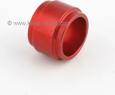 Produktbild von Aluminium Distanzstück 25x25mm, rot eloxiert